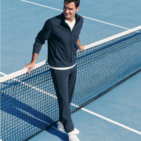 Uniqlo Roger Federer Ultra Stretch Active Pants - Picture 1 of 11